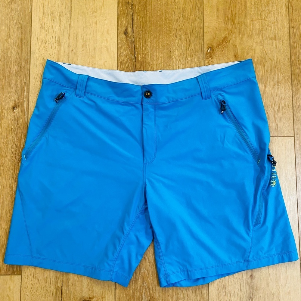 Beretta Addax Flex Shorts Men’s XXL Color Blue Excell Dri Fit Pockets Logo